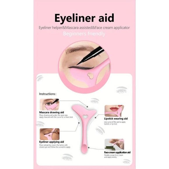 Eyeliner Aid Makeup Tools - Picture 1 of 7